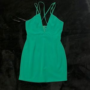 Short Green Dress